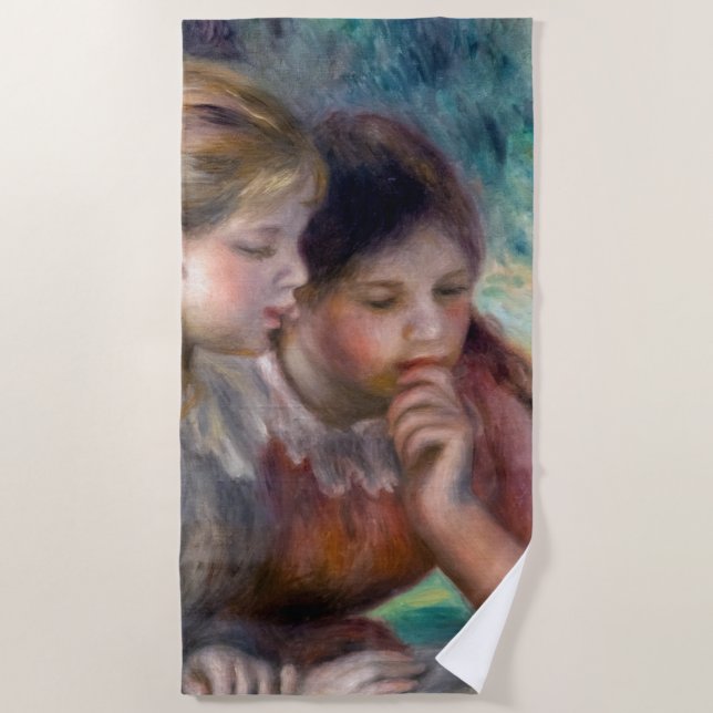 Pierre-Auguste Renoir - The Reading Beach Towel (Front)