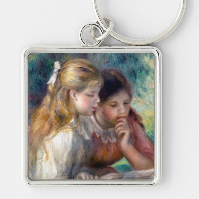 Pierre-Auguste Renoir - The Reading Keychain (Front)