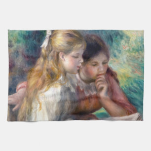 Pierre-Auguste Renoir - The Reading Kitchen Towel