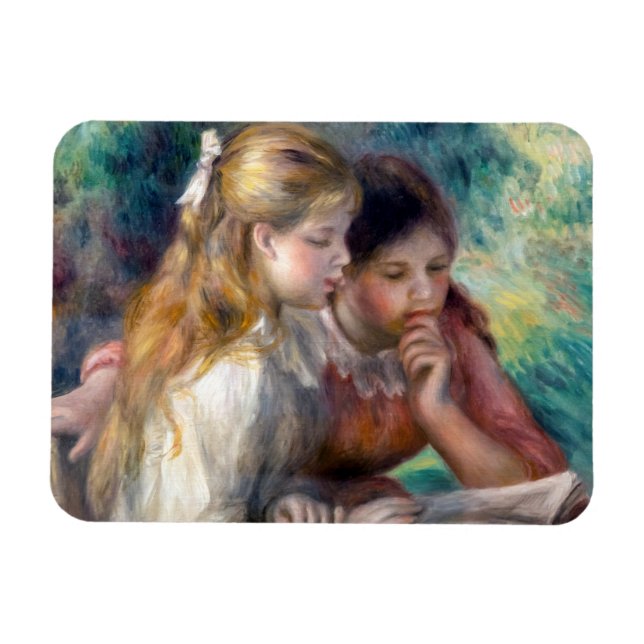 Pierre-Auguste Renoir - The Reading Magnet (Horizontal)