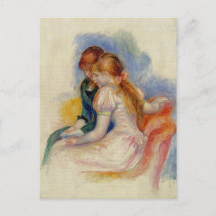 Pierre-Auguste Renoir- The Reading Postcard