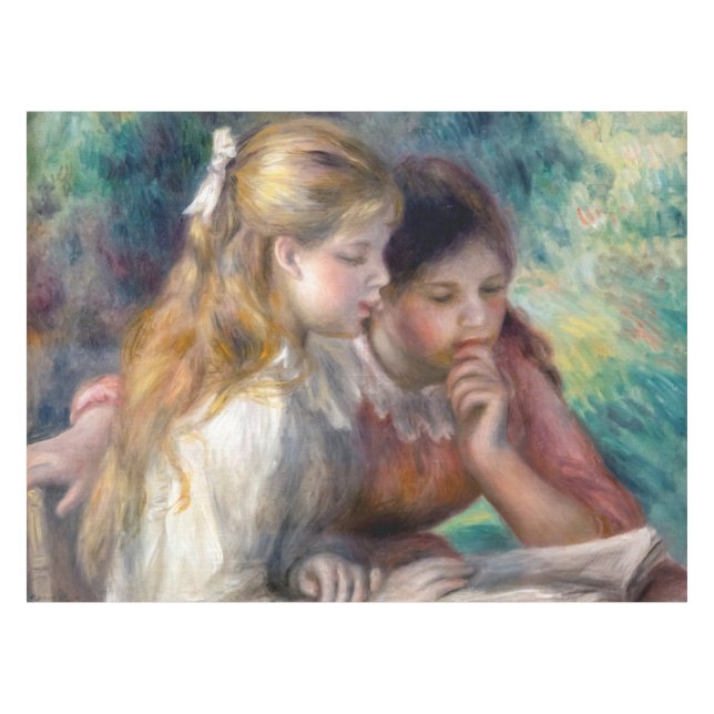 Pierre-Auguste Renoir - The Reading Tablecloth (Front (Horizontal))