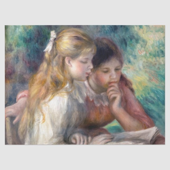 Pierre-Auguste Renoir - The Reading Tissue Paper (Front)