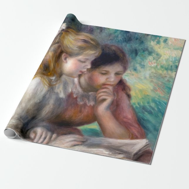 Pierre-Auguste Renoir - The Reading Wrapping Paper (Unrolled)