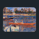 Pierre-Auguste Renoir - The Seine at Argenteuil Magnet<br><div class="desc">The Seine at Argenteuil (La Seine a Argenteuil) - Pierre-Auguste Renoir,  Oil on Canvas,  1888</div>