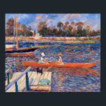 Pierre-Auguste Renoir - The Seine at Argenteuil Poster<br><div class="desc">The Seine at Argenteuil (La Seine a Argenteuil) - Pierre-Auguste Renoir, Oil on Canvas, 1888</div>