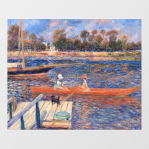 Pierre-Auguste Renoir - The Seine at Argenteuil Window Cling