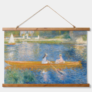 Pierre-Auguste Renoir - The Skiff Hanging Tapestry