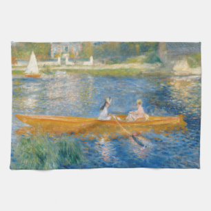 Pierre-Auguste Renoir - The Skiff Kitchen Towel