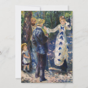Pierre-Auguste Renoir - The Swing Invitation