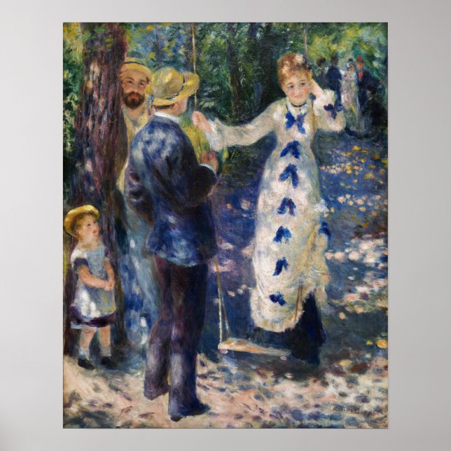 Pierre-Auguste Renoir - The Swing Poster (Front)