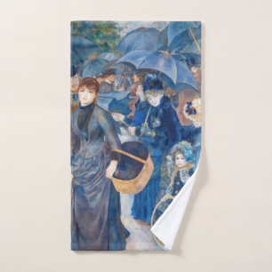 Pierre-Auguste Renoir - The Umbrellas Bath Towel Set