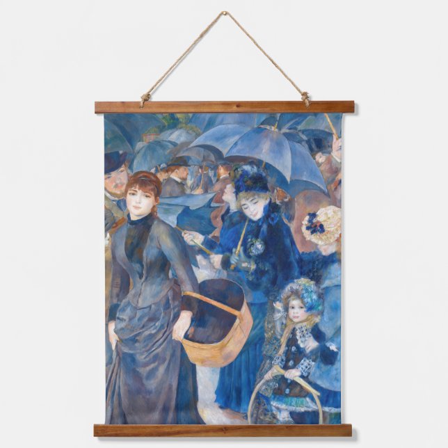 Pierre-Auguste Renoir - The Umbrellas Hanging Tapestry (Front)