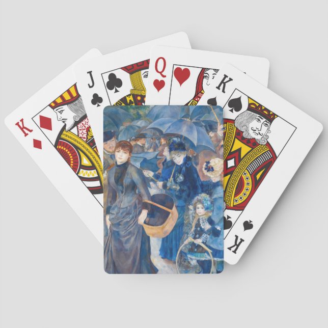 Pierre-Auguste Renoir - The Umbrellas Playing Cards (Back)