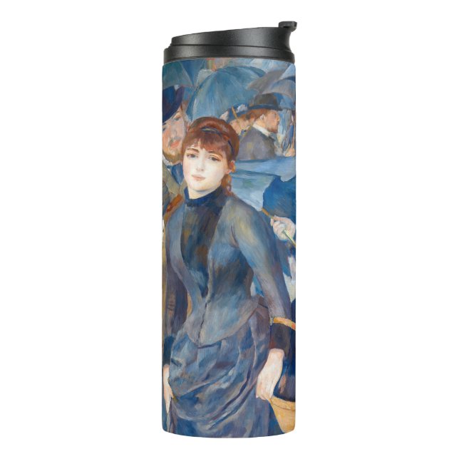 Pierre-Auguste Renoir - The Umbrellas Thermal Tumbler (Rotated Left)