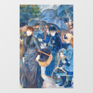 Pierre-Auguste Renoir - The Umbrellas Window Cling