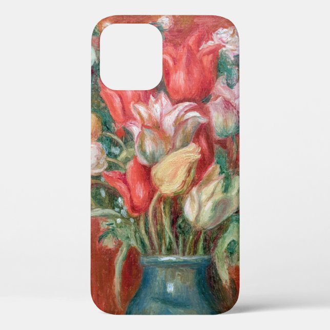 Pierre-Auguste Renoir - Tulip Bouquet Case-Mate iPhone Case (Back)
