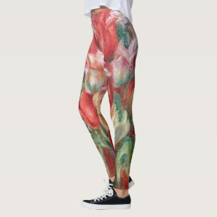 Pierre-Auguste Renoir - Tulip Bouquet Leggings