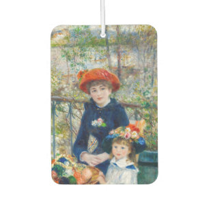Pierre-Auguste Renoir - Two sisters on the Terrace Air Freshener