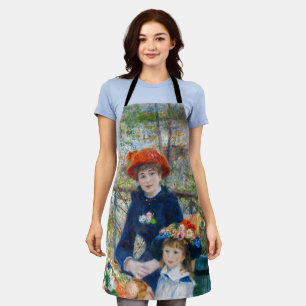 Pierre-Auguste Renoir - Two sisters on the Terrace Apron
