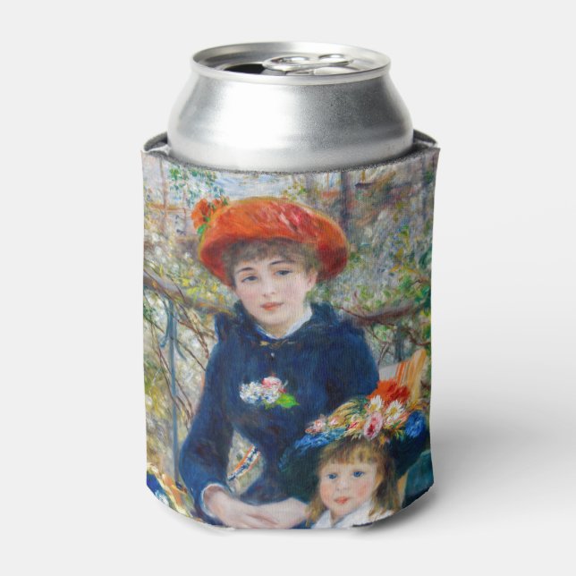 Pierre-Auguste Renoir - Two sisters on the Terrace Can Cooler (Can Front)