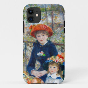 Pierre-Auguste Renoir - Two sisters on the Terrace Case-Mate iPhone Case