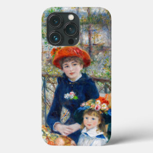 Pierre-Auguste Renoir - Two sisters on the Terrace iPhone 13 Pro Case