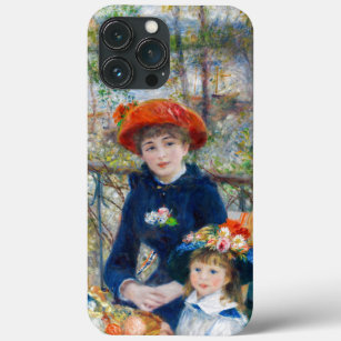 Pierre-Auguste Renoir - Two sisters on the Terrace iPhone 13 Pro Max Case
