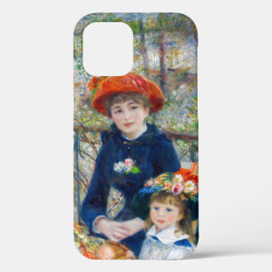 Pierre-Auguste Renoir - Two sisters on the Terrace iPhone 12 Case