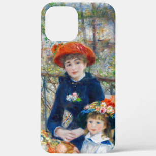 Pierre-Auguste Renoir - Two sisters on the Terrace iPhone 12 Pro Max Case