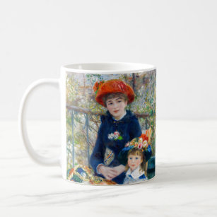 Pierre-Auguste Renoir - Two sisters on the Terrace Coffee Mug