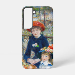 Pierre-Auguste Renoir - Two sisters on the Terrace Samsung Galaxy Case