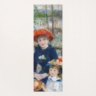Pierre-Auguste Renoir - Two sisters on the Terrace Yoga Mat