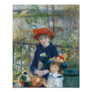 Pierre-Auguste Renoir - Two Sisters Photo Print