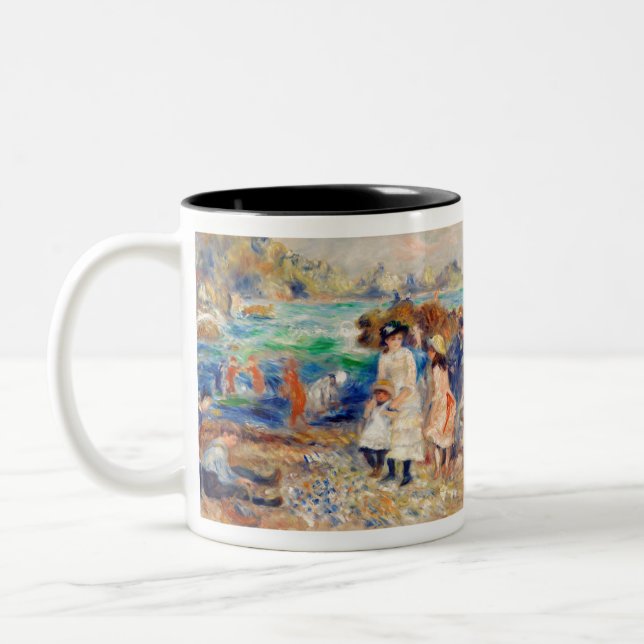 Pierre Auguste Renoir Two-Tone Coffee Mug (Left)