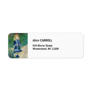 Pierre-Auguste Renoir - Une fille avec une canne d