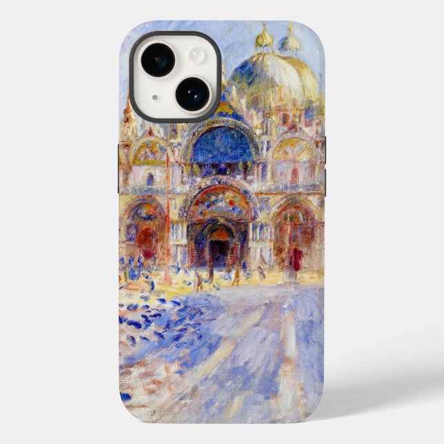 Pierre-Auguste Renoir - Venice, Piazza San Marco Case-Mate iPhone Case (Back)