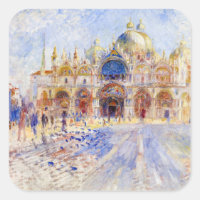 Pierre-Auguste Renoir - Venice, Piazza San Marco