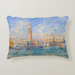 Pierre-Auguste Renoir - Venice, the Doge's Palace Accent Pillow