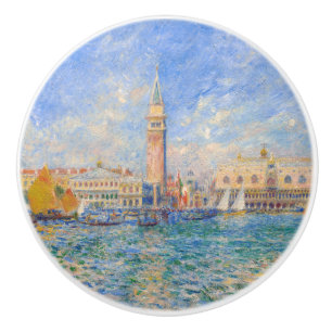 Pierre-Auguste Renoir - Venice, the Doge's Palace Ceramic Knob