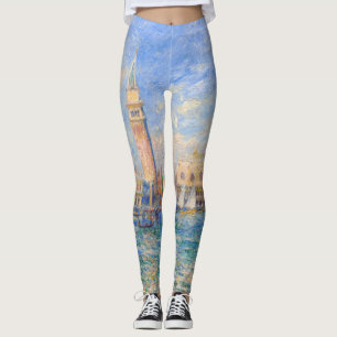 Pierre-Auguste Renoir - Venice, the Doge's Palace Leggings