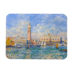 Pierre-Auguste Renoir - Venice, the Doge's Palace Magnet