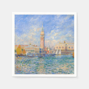 Pierre-Auguste Renoir - Venice, the Doge's Palace Napkin