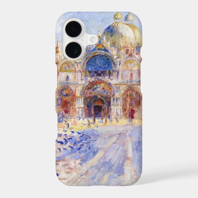 Pierre-Auguste Renoir - Venise, Piazza San Marco (Verso)