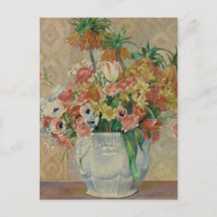 Pierre-Auguste Renoir Vintage Still Life Flowers Postcard