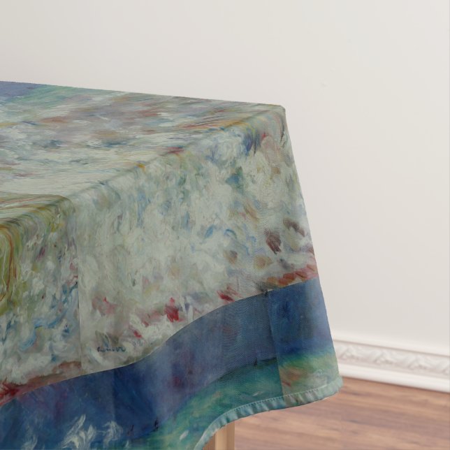 Pierre Auguste Renoir Vintage The Wave Tablecloth (In Situ)