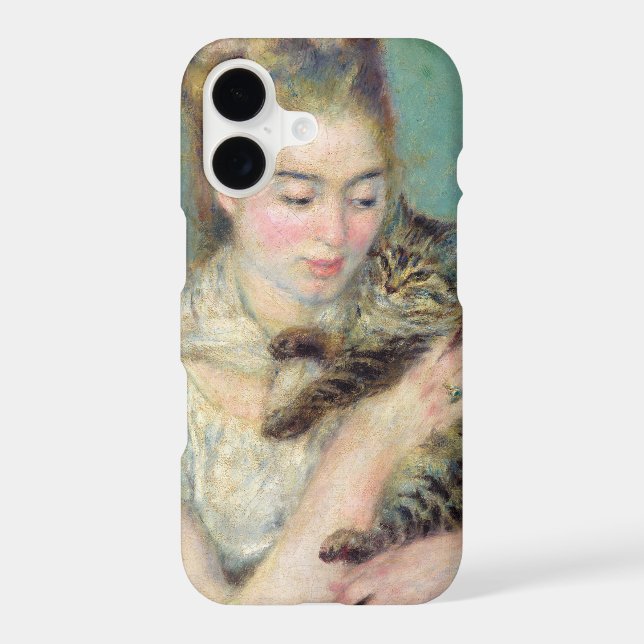 Pierre-Auguste Renoir - Woman with a Cat (Back)