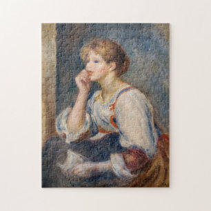 Pierre-Auguste Renoir - Woman with a Letter Jigsaw Puzzle