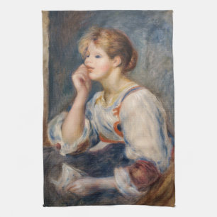 Pierre-Auguste Renoir - Woman with a Letter Kitchen Towel