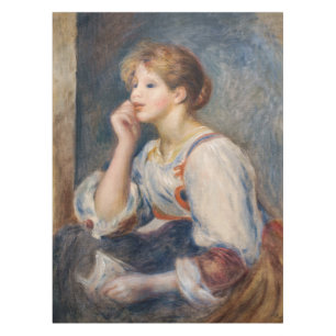 Pierre-Auguste Renoir - Woman with a Letter Tablecloth